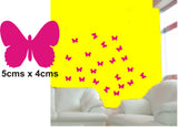 22 x Small Butterfly Stickers