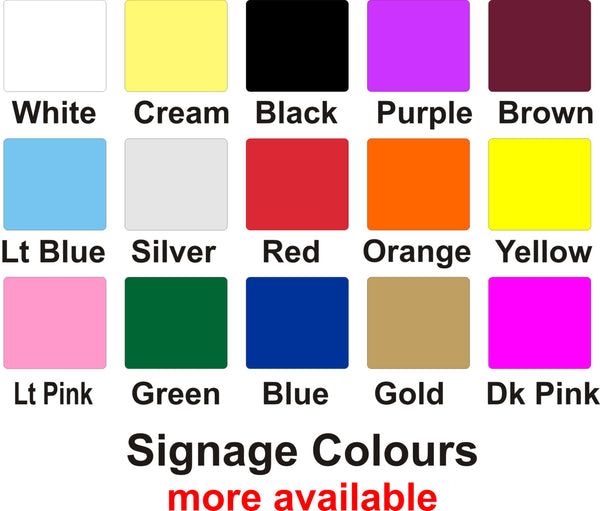 Custom Shop & Business Signs, vinyl stickers for your business – Wall ...