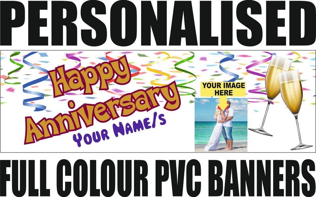 PVC Anniversary Banners