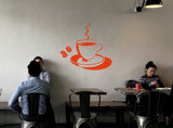 COFFEE CUP Wall Art Sticker