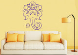Ganesha (Ganesh) Elephant God (Hinduism) Wall Art Sticker