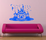 Princesses Castle - Personalised wall art