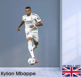 Kylian Mbappe Wall Art Sticker - Full Colour