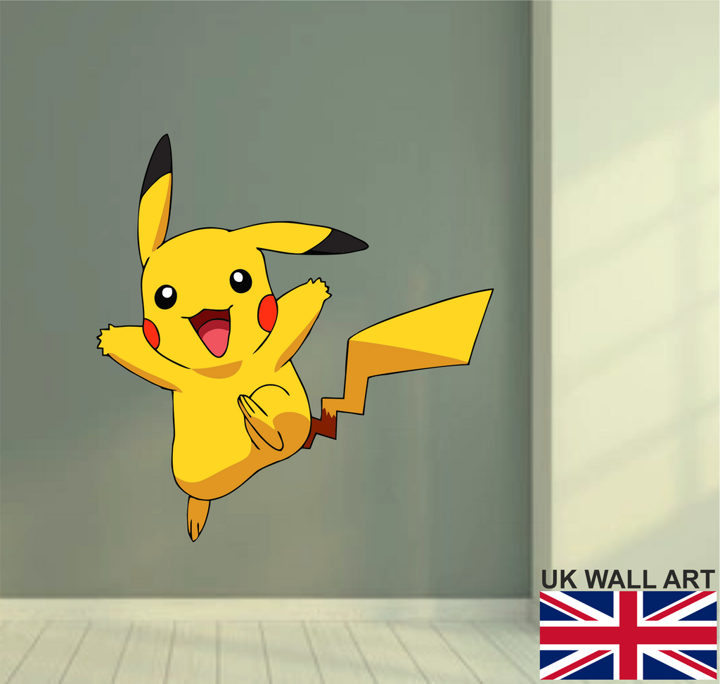 Pokemon Pikachu Wall Art
