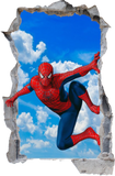 Spiderman 3D Wall Art Sticker (III)