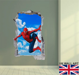 Spiderman 3D Wall Art Sticker (III)