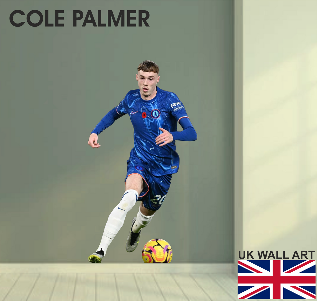 Cole Palmer Wall Art Sticker - Full Colour