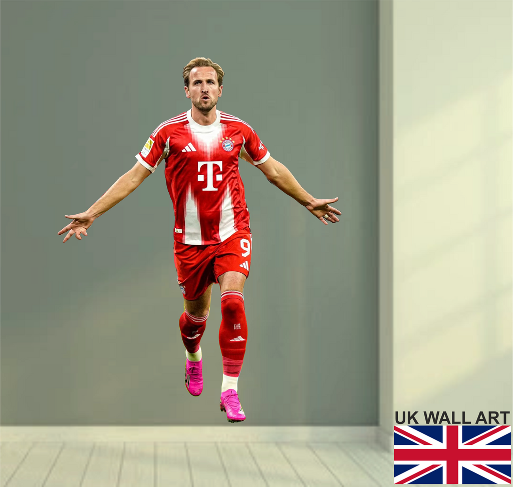 Harry Kane Wall Art Sticker - Full Colour