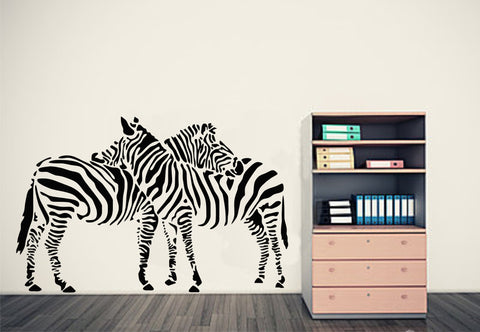 Two Zebras Standing