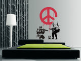 Banksy CND Soldiers Wall Decal