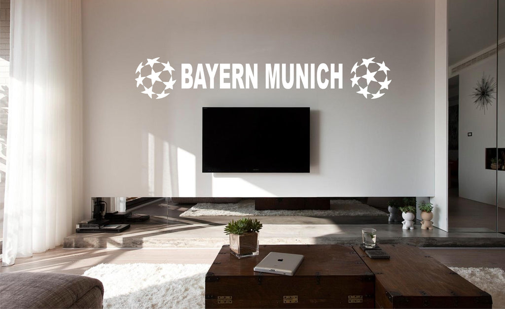 Bayern Art Football any room for Shop – Munich Art Sticker, Wall great Wall