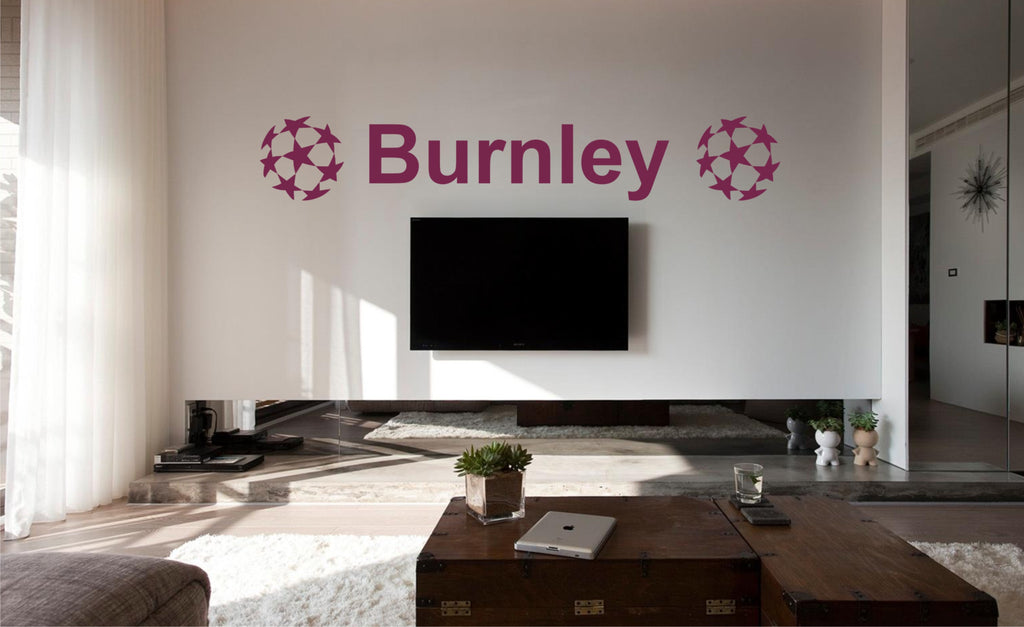 Burnley FC Wall Art Stickers