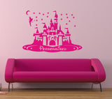 Disney Castle Personalised wall sticker