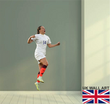 England Lionesses Wall Art Stickers - Full Colour