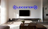 Leicester City FC football wall art sticker