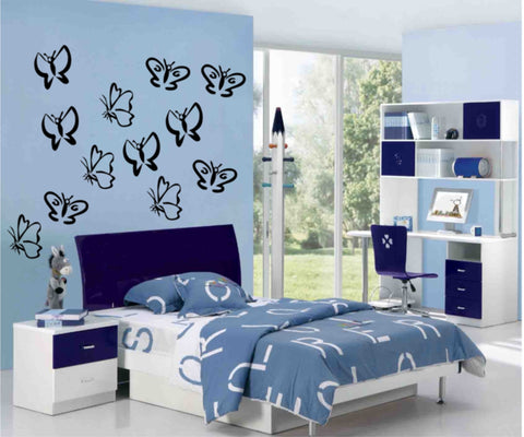 15 x Butterfly Stickers
