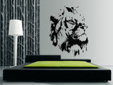 Lions Head Decal