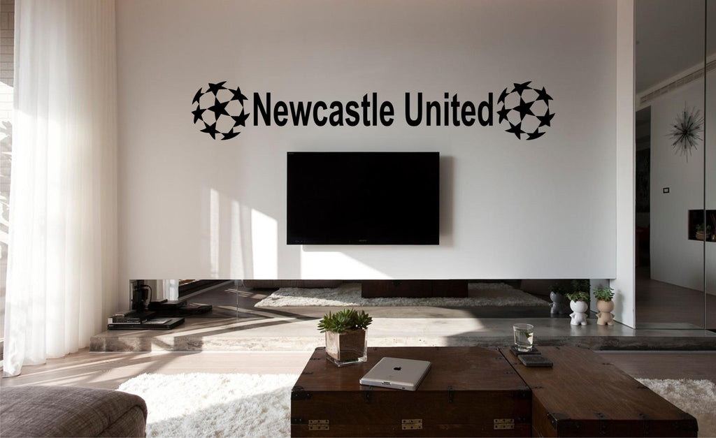 Newcastle United FC football wall art sticker