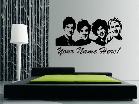 One Direction & Personalise with your name