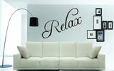 Relax Wall Art Sticker