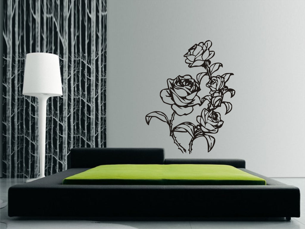 Roses wall sticker