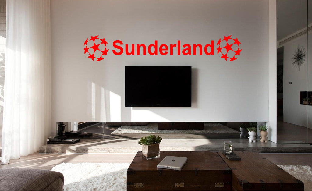 Sunderland FC football wall art sticker