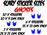 Ghost Stickers (ideal for tiles, glass, ceramics, any flat surface)