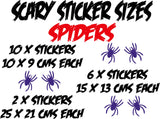 Spider Stickers (ideal for tiles, glass, ceramics, any flat surface)