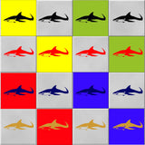 Shark Stickers (great for tiles or any flat surface)