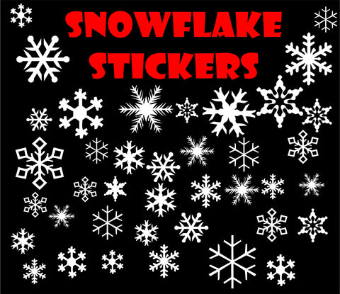 Snowflakes Stickers