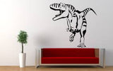 t-rex dinosaur wall art sticker