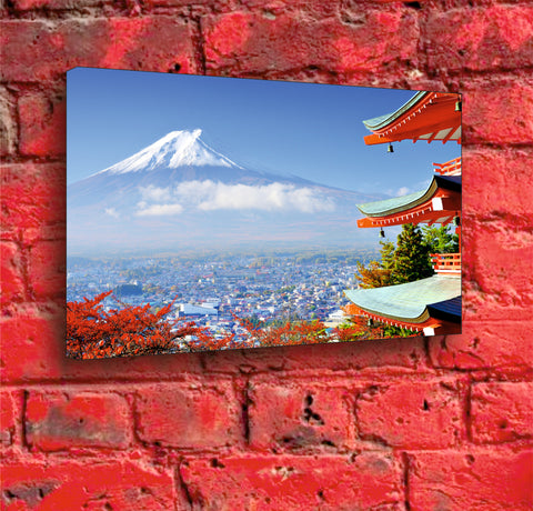 Mount Fuji - A3 Boxed Canvas Print