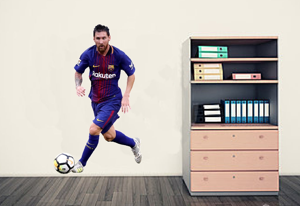 Lionel Messi Wall Art Sticker - Full Colour