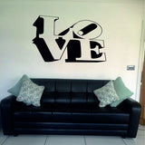 Love 3D wall art text