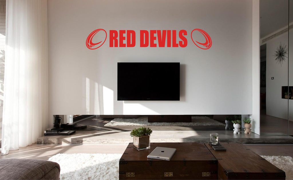 Salford red devils wall art sticker