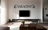 Saracens Rugby Wall Art Sticker