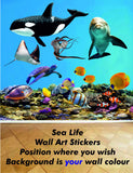 sea life wall art stickers