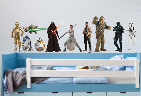 STAR WARS CHARACTER COLLECTION (10 x stickers)