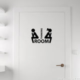 Thinking room toilet sticker