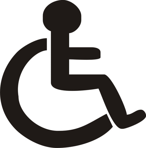 Wheelchair Toilet Signs (standard)